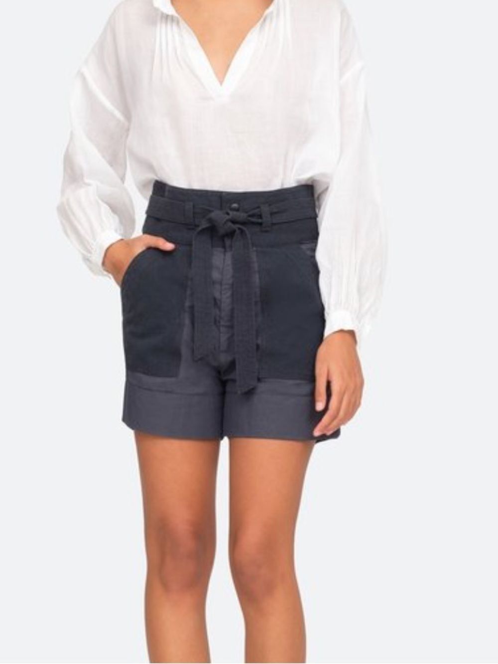 Sea New York Gabriette Shorts Charcoal 10